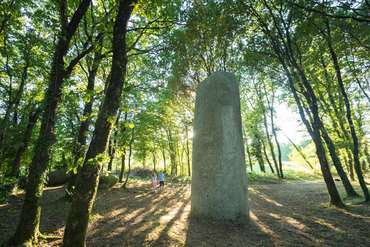 menhir-in-broceliande-forest